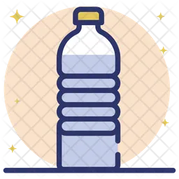 Wasserflasche  Symbol