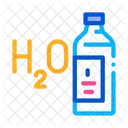 Wasser Ho Flasche Symbol