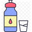 Wasserflasche  Symbol