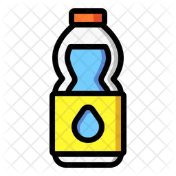 Wasserflasche  Symbol