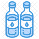 Wasserflasche  Symbol