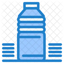 Wasserflasche  Symbol