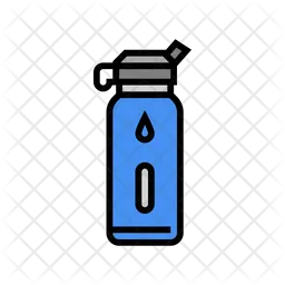 Wasserflasche  Symbol