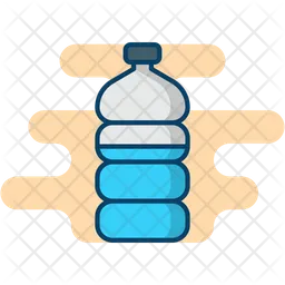 Wasserflasche  Symbol