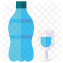 Wasserflasche Wasser Essen Symbol