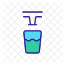 Wasserglas  Symbol