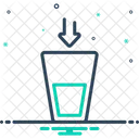 Wasserglas  Symbol