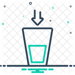 Wasserglas  Symbol