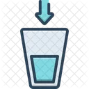 Wasserglas  Symbol