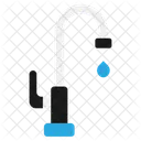 Wasser Wasserhahn Waschbecken Symbol
