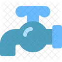 Wasserhahn Kuche Klempner Symbol