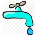 Sanitaranlagen Badezimmerarmatur Wasserhahn Symbol