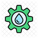 Wasserindustrie  Symbol