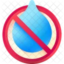 Wassermangel Wasserknappheit Wasser Symbol