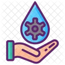 Wassermangel  Symbol