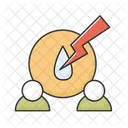 Wasserknappheit  Symbol