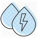 Wasserkraft Energie Erneuerbare Icon