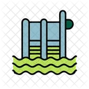 Wasserkraft  Symbol