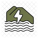 Wasserkraft  Symbol