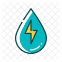 Wasserkraft  Symbol