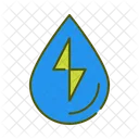 Wasserkraft  Symbol