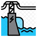 Wasserkraft  Symbol