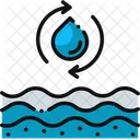 Wasserkraft  Symbol