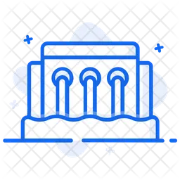 Wasserkraft  Symbol