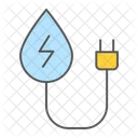 Wasserkraft  Symbol