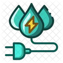 Wasserkraft  Symbol