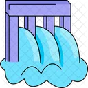 Wasserkraft  Symbol