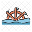 Wasserkraft  Symbol