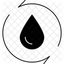 Wasserkraftwerk Symbol