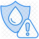 Wasserkrise  Symbol
