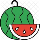 Vermogenswert Wassermelone Essen Symbol