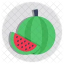 Wassermelone Obst Essen Symbol