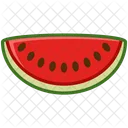 Wassermelone Obst Fit Symbol