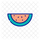 Wassermelone Wassermelone Gesunde Ernahrung Icon