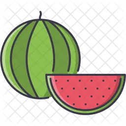 Wassermelone  Symbol