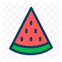 Wassermelone Scheibe Essen Icon