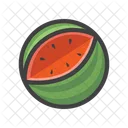 Wassermelone Obst Obstspiel Symbol