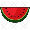 Wassermelone Lebensmittel Obst Symbol