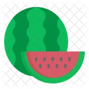 Wasser Melone Sommer Symbol