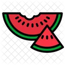 Wassermelone Obst Gesund Symbol