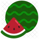 Wassermelone Stuck Frisch Icon