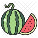 Wassermelone Suss Obst Symbol