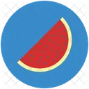 Wassermelone Scheibe Stuck Icon