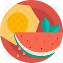 Wassermelone  Symbol