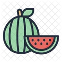 Wassermelone Obst Essen Icon