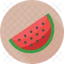 Wassermelone Obst Lebensmittel Symbol